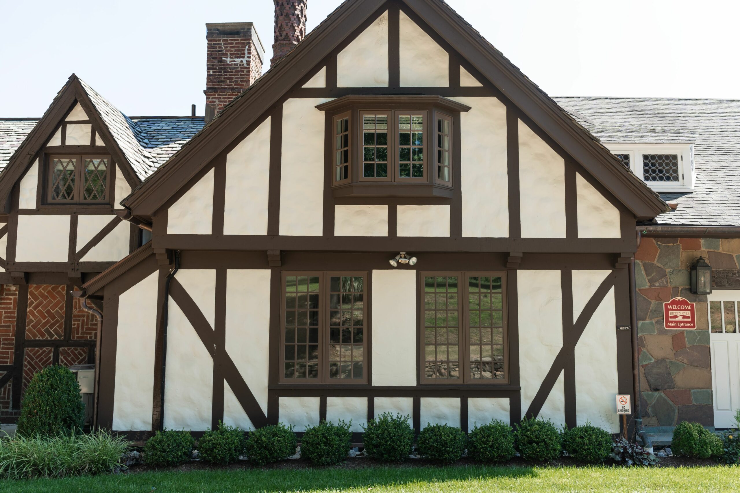 white and brown building | Hidden River residential eating disorder