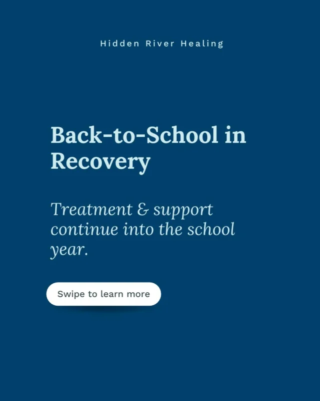 Back-to-school season can bring big emotions. 📚

Whether you're starting a new grade or returning to college, we’re here to help you feel grounded and supported in your recovery. 

✨ Link in bio for practical tips and insights

#backtoschool #EDrecovery #studentmentalhealth