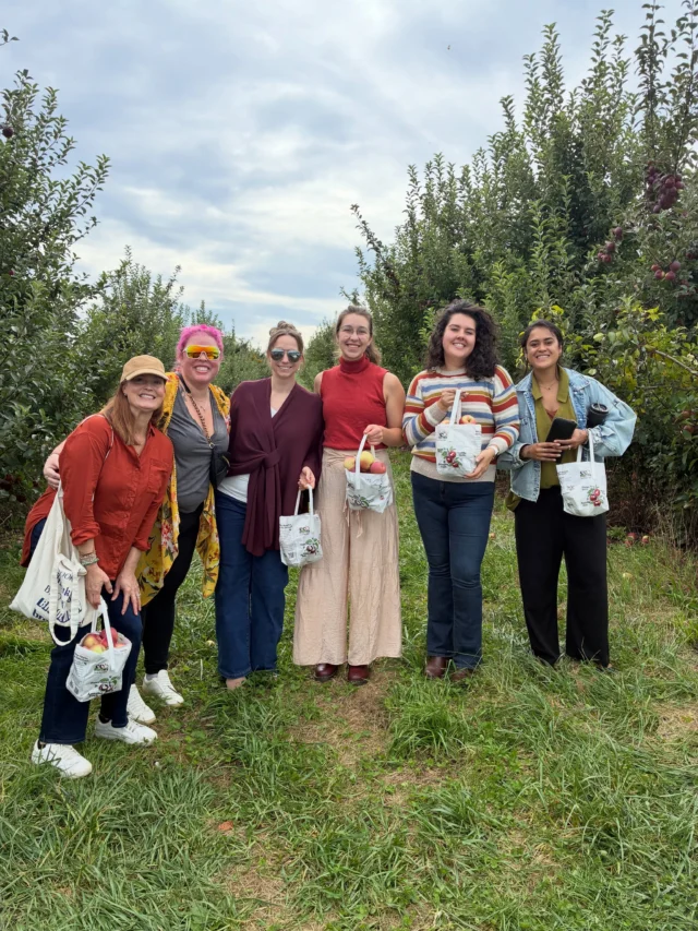 A beautiful fall afternoon of connection, community, and a little apple picking. 🍎

Yesterday, Hidden River hosted a Harvest Luncheon at Lyman’s Orchards in Middlefield, CT, bringing together colleagues and community partners for an afternoon of apple picking, lunch, and meaningful conversation.

Thank you to our hosts, Julie Rafferty, Jasmine Vega of Center for Discovery, and Neha Sharma of Wellbridge, for bringing everyone together and creating such a warm afternoon of connection.

We’re grateful for the relationships and community that continue to make this work so meaningful. 🍂

#HiddenRiver #CommunityConnection #HarvestLuncheon