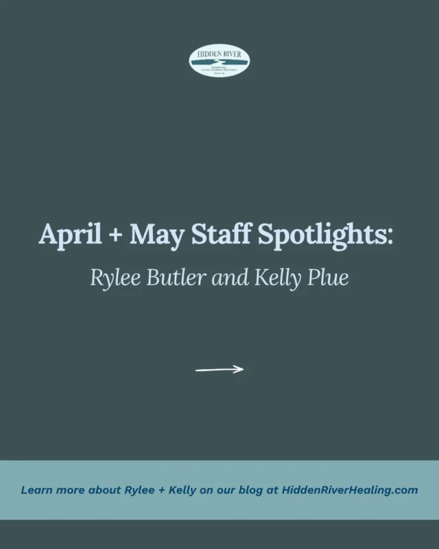 Today, we’re shining a spotlight on two incredible members of the Hidden River team: Rylee Butler, Recovery Assistant and our April Employee of the Month, and Kelly Plue, Primary Therapist and our May Employee of the Month! 💙

Both Rylee and Kelly bring compassion, dedication, and a genuine commitment to supporting our clients and families each day. We’re grateful for the care they bring to their roles and the meaningful impact they have within our Hidden River community.

Thank you, Rylee and Kelly, for all you bring to Hidden River!

Read more about Rylee and Kelly on the Hidden River blog.

#hiddenrivertx #edtreatment #edrecovery #eatingdisordertreatment #hiddenriverteam